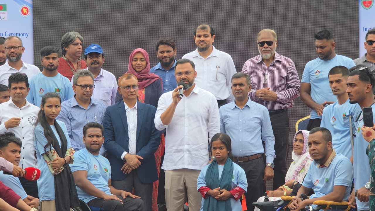 বিশেষ চাহিদা সম্পন্ন ক্রীড়াবিদদের জন্য জাতীয় পর্যায়ে আন্তর্জাতিক মানসম্পন্ন টুর্নামেন্টের আয়োজন করা হবে: যুব ও ক্রীড়া প্রতিমন্ত্রী