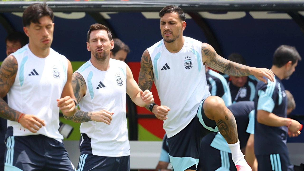 Indications of three changes in Argentina's lineup against Egypt