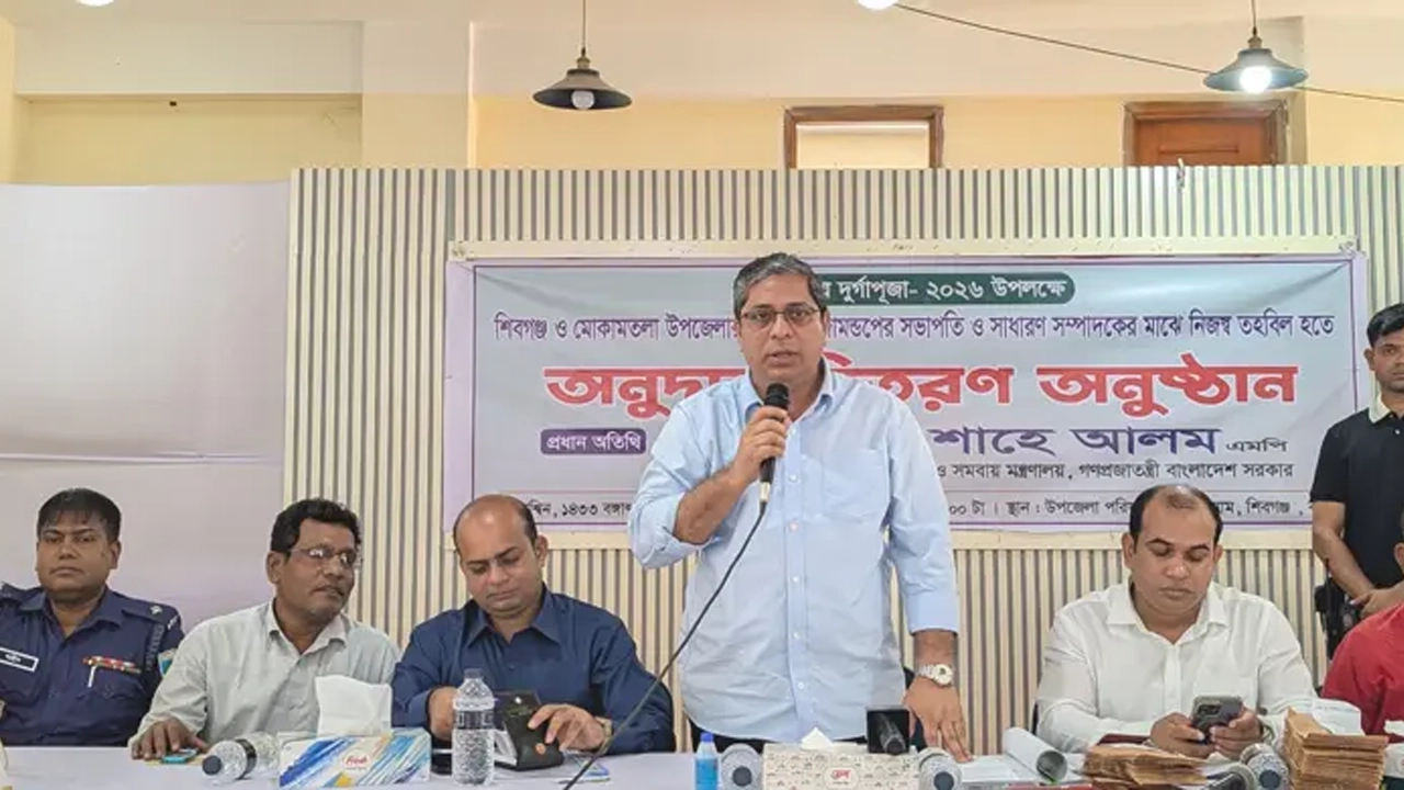 হিন্দুরা কোনো ব্যক্তি বা দলের দাস নন: প্রতিমন্ত্রী শাহে আলম