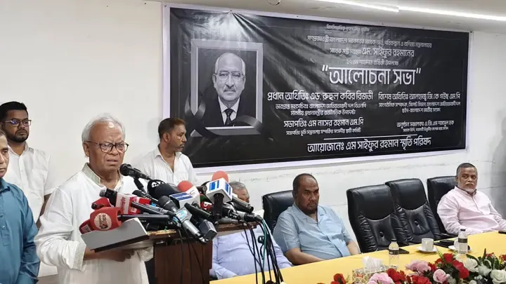 সাইফুর রহমানের মৃত্যু দুর্ঘটনা, নাকি ষড়যন্ত্র—খতিয়ে দেখা দরকার: রিজভী