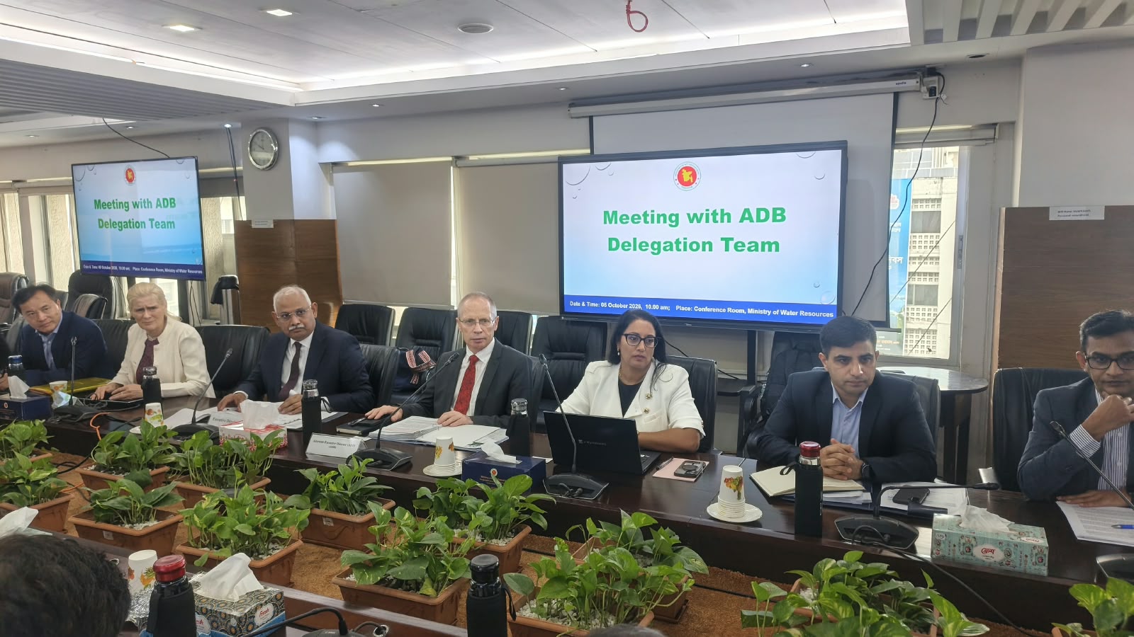 Minister seeks ADB cooperation in water resources management and river protection