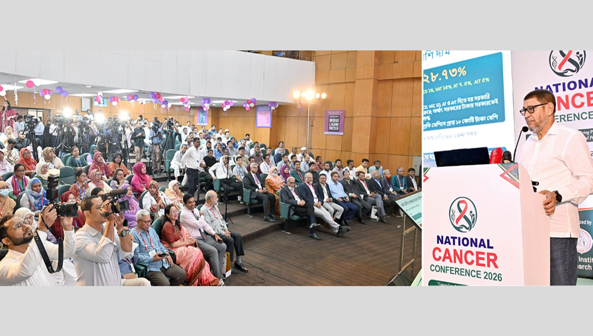 ক্যান্সার চিকিৎসায় প্রয়োজনে স্বাস্থ্য বাজেটের সিংহভাগ ব্যয় করা হবে: স্বাস্থ্যমন্ত্রী