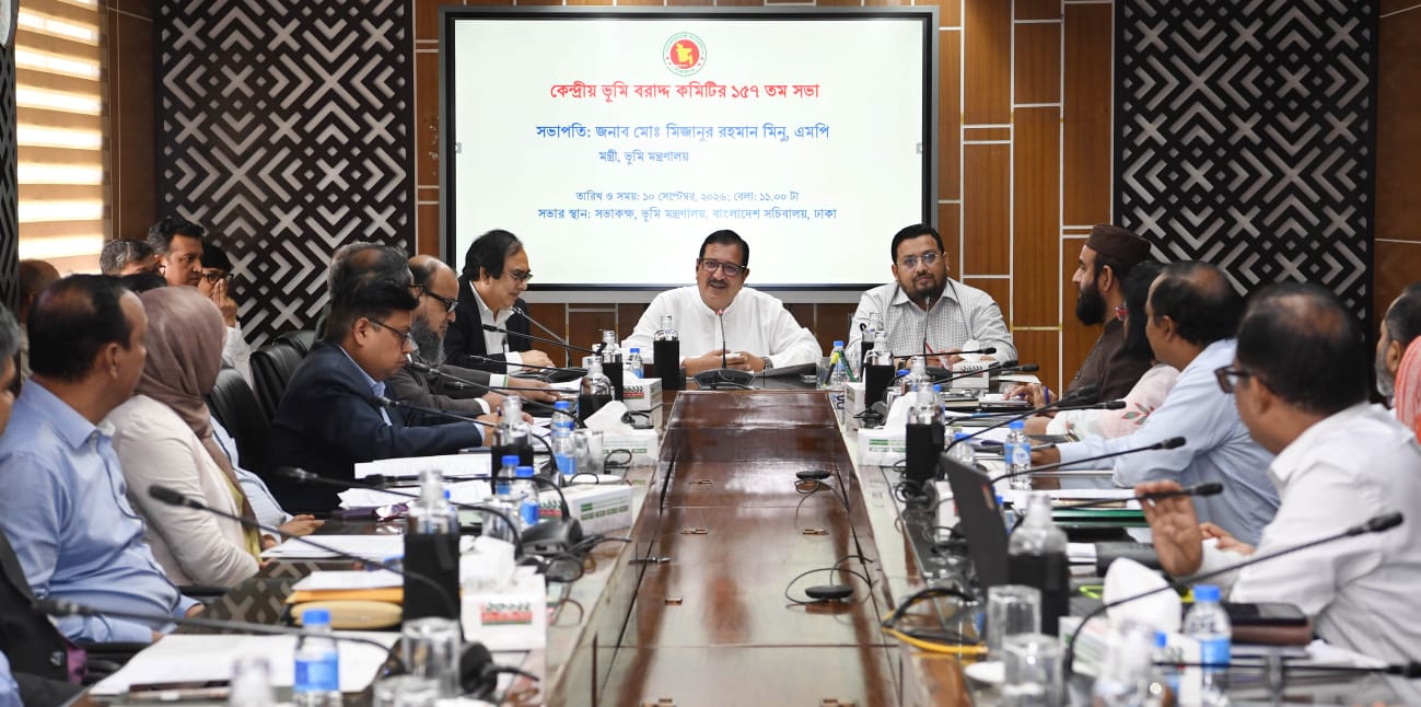 সরকারি স্বার্থ ও সুষম ভূমি ব্যবহারে সর্বোচ্চ গুরুত্ব: ভূমিমন্ত্রী