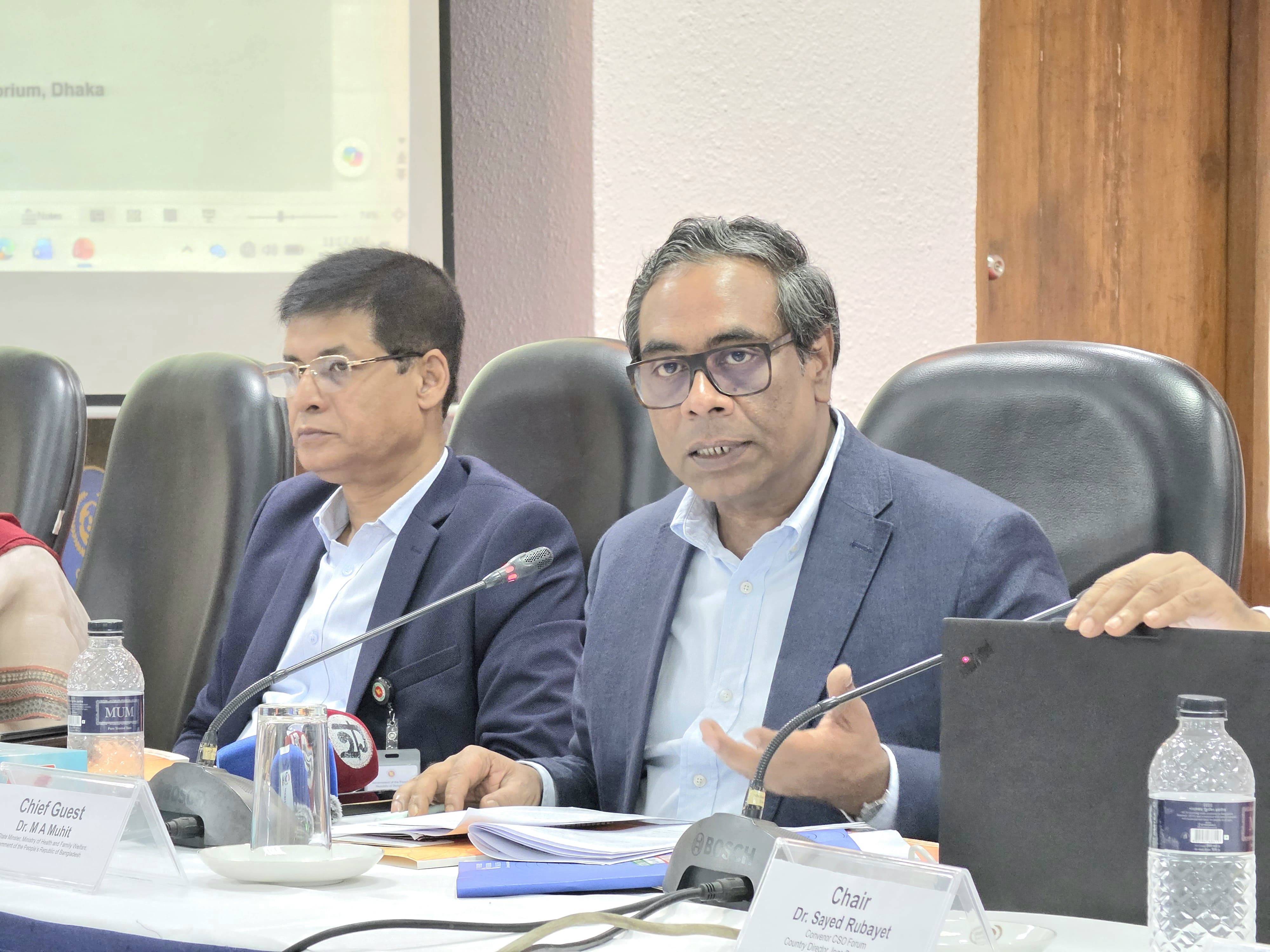 নগর স্বাস্থ্য ব্যবস্থা নতুনভাবে ঢেলে সাজাচ্ছে সরকার: স্বাস্থ্য প্রতিমন্ত্রী