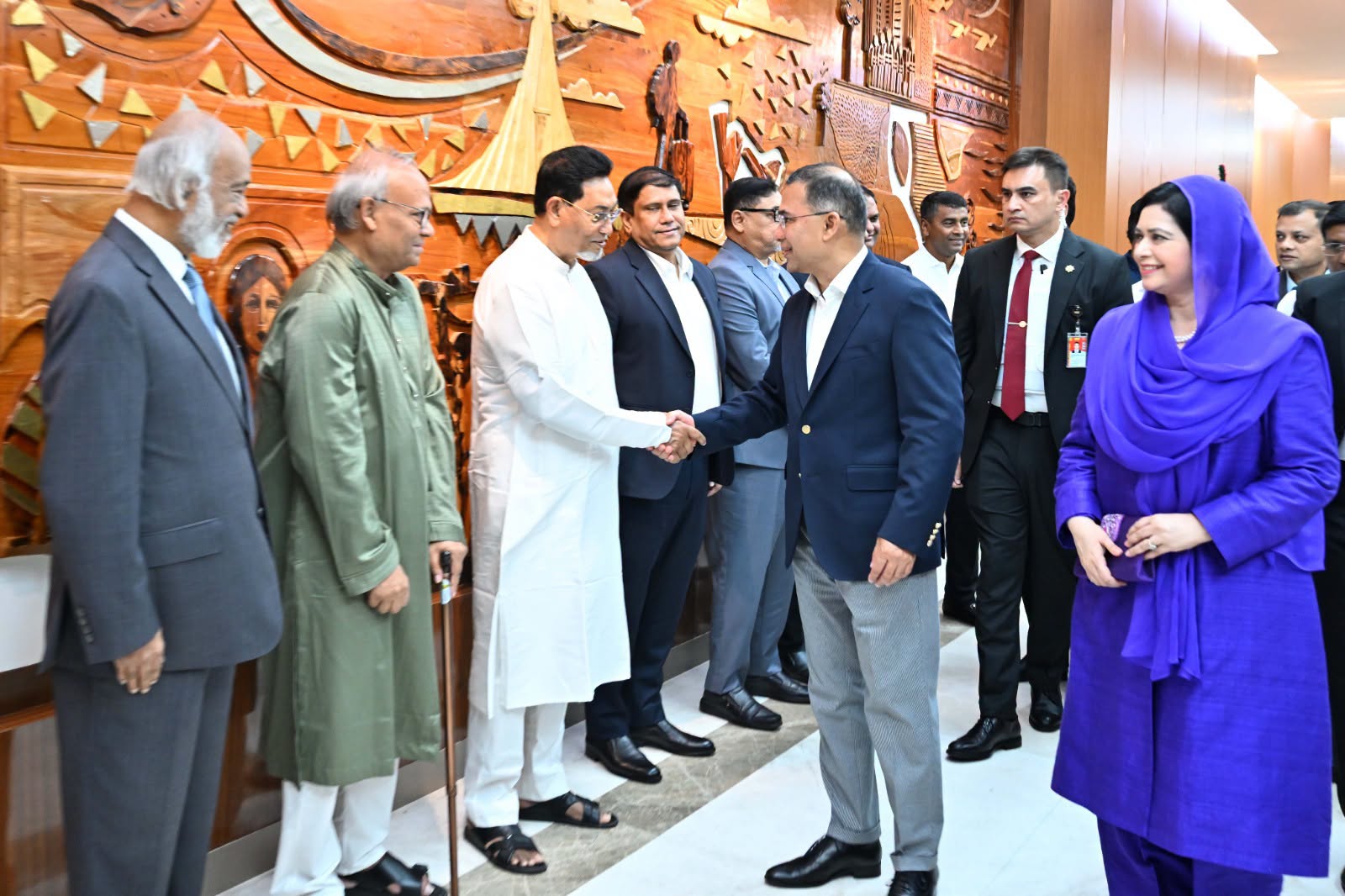 Prime Minister Tareq Rahman on his way to New York to attend UNGA session