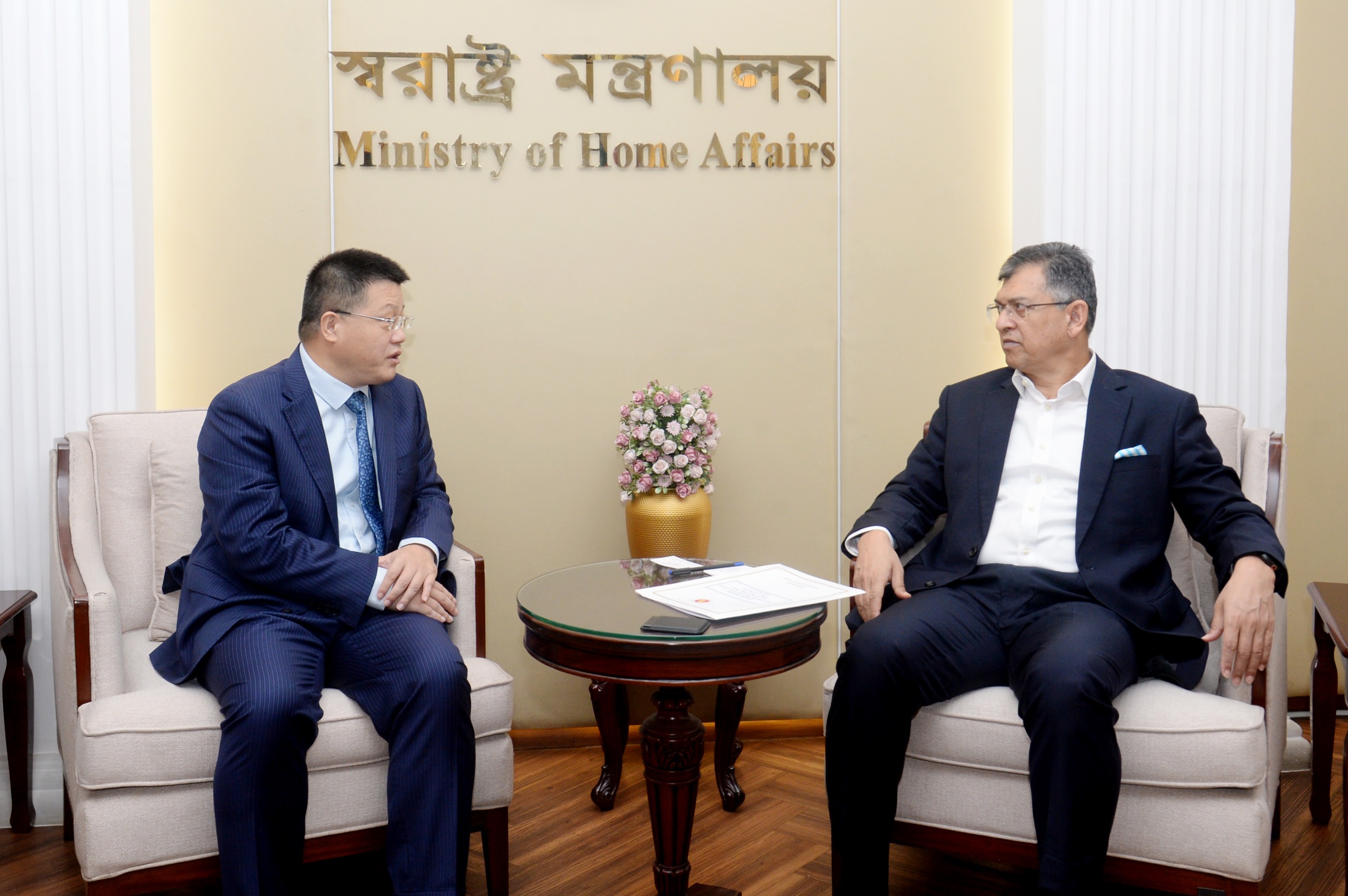 সাইবার নিরাপত্তা ও আইনশৃঙ্খলায় বাংলাদেশ-চীন সহযোগিতা জোরদারের অঙ্গীকার