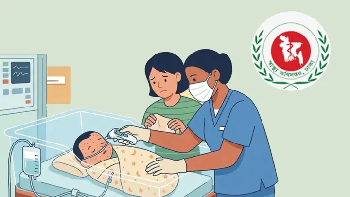 হামের উপসর্গে আরও ৮ জনের মৃত্যু