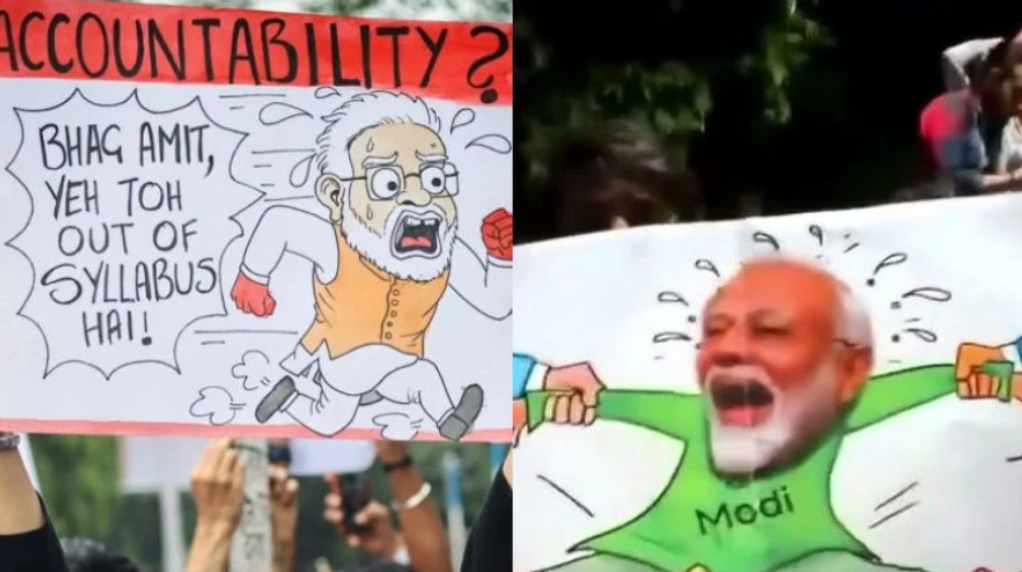 Movement ends, now Delhi Police is searching for anti-Modi posters