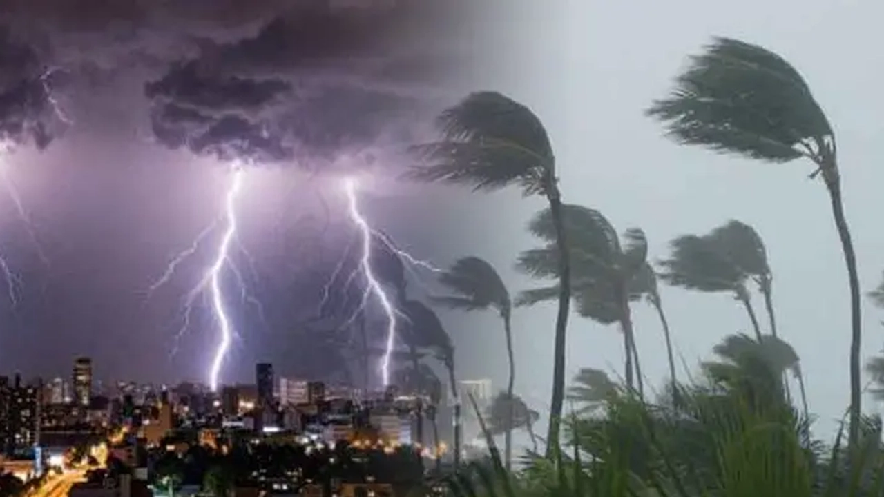 Thunderstorms likely in 17 districts by noon, cautionary signal at river ports