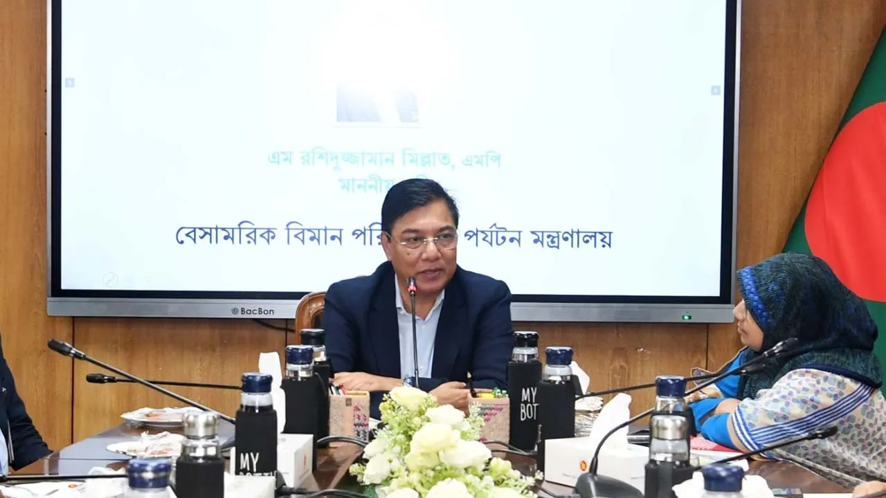 সমন্বয়হীনতা দূর করাই প্রথম কাজ: বিমান ও পর্যটনমন্ত্রী