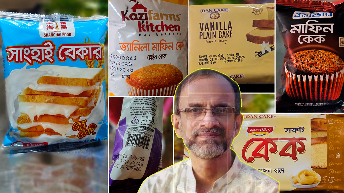 Question over safety of 2-3 month shelf-life cakes and breads, former additional secretary Mahbub Kabir Milon demands lab tests