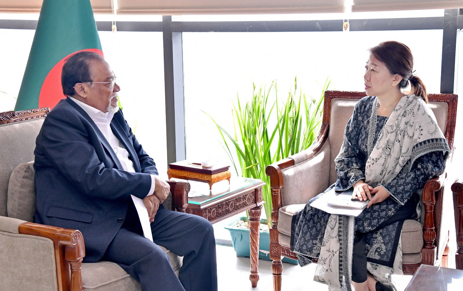 Public Administration Adviser seeks JICA cooperation to strengthen food safety