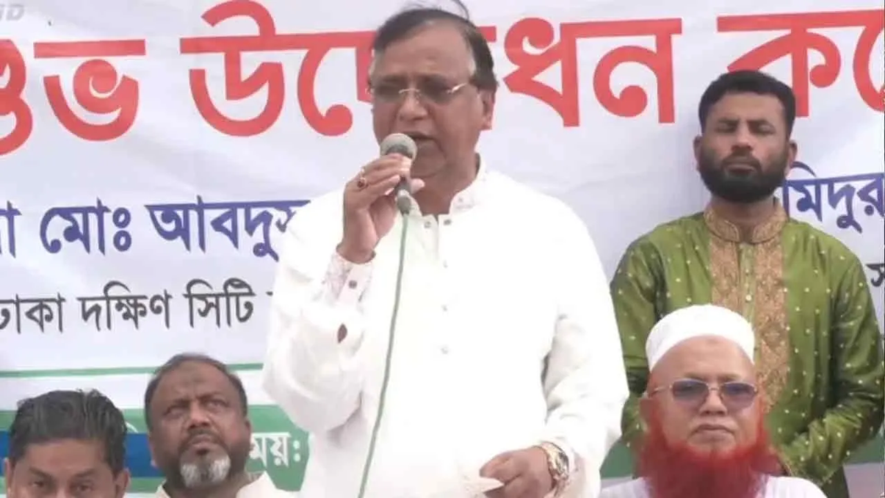 আ.লীগকে ফিরিয়ে আনতে রাজনীতি ঘোলাটে করছে জামায়াত: ডিএসসিসি প্রশাসক