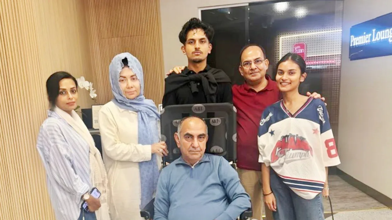 Mirza Abbas returning home Wednesday