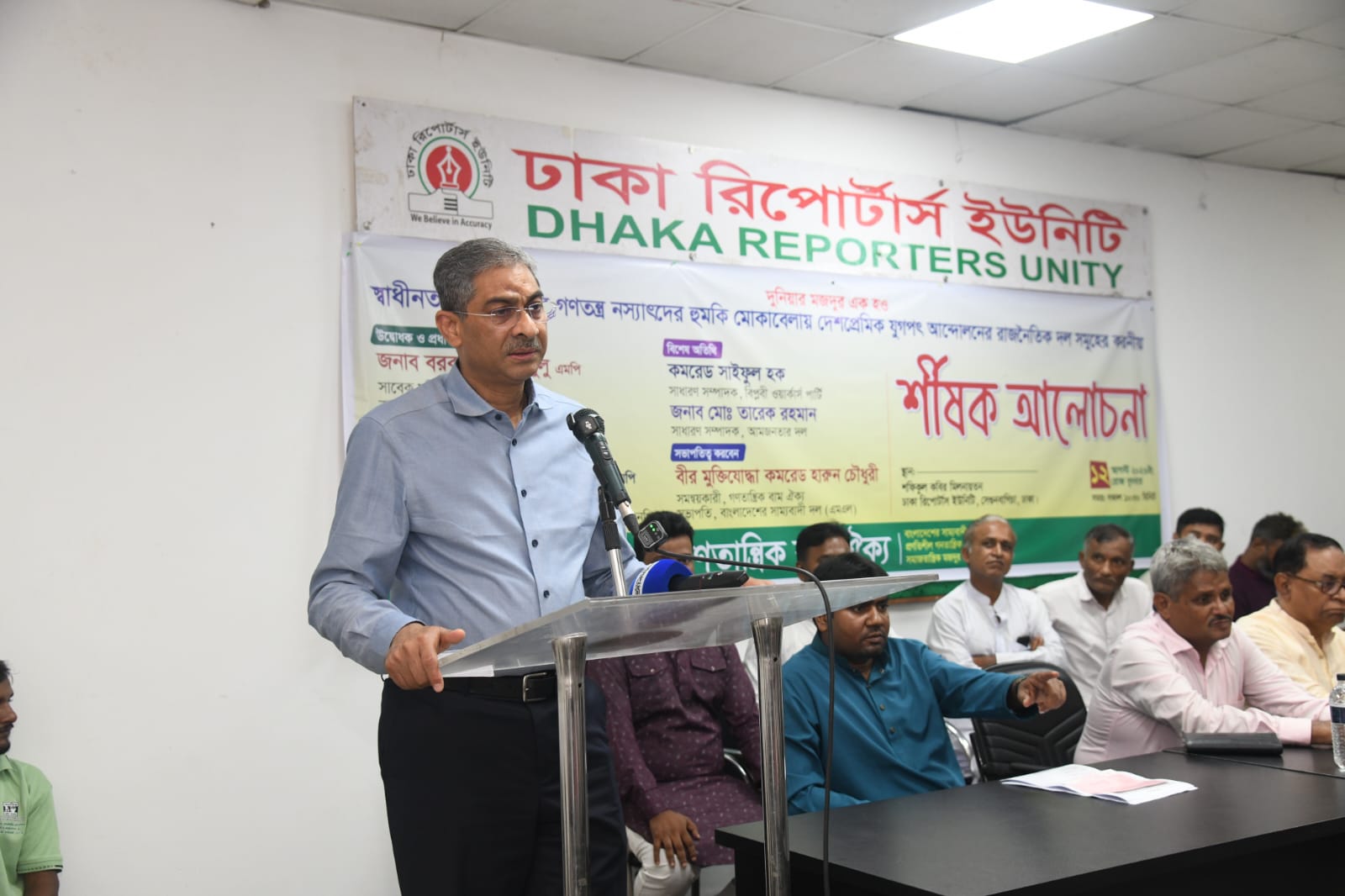 গণতন্ত্র টেকসই করতে ফ্যাসিস্টবিরোধী দলগুলোর ঐক্য জরুরি: পানিসম্পদ মন্ত্রী