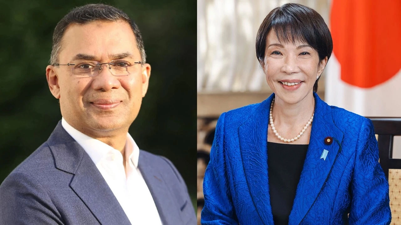 Warm reception for Prime Minister Tareq Rahman by Sanae Takaichi in Tokyo
