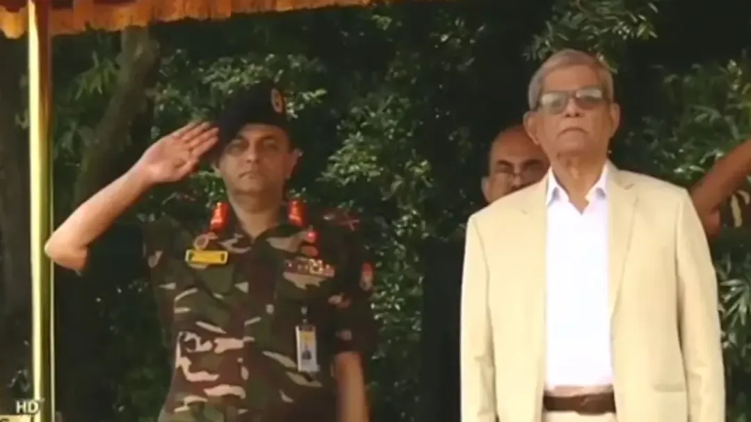 বঙ্গভবনে রাষ্ট্রপতি মির্জা ফখরুল, দেওয়া হলো গার্ড অব অনার