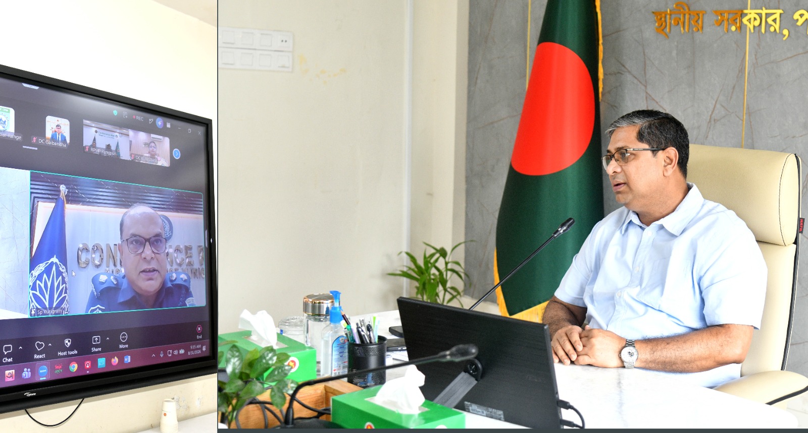 Instructions to strengthen coordination of field administration in Kurigram, Gaibandha and Rangpur