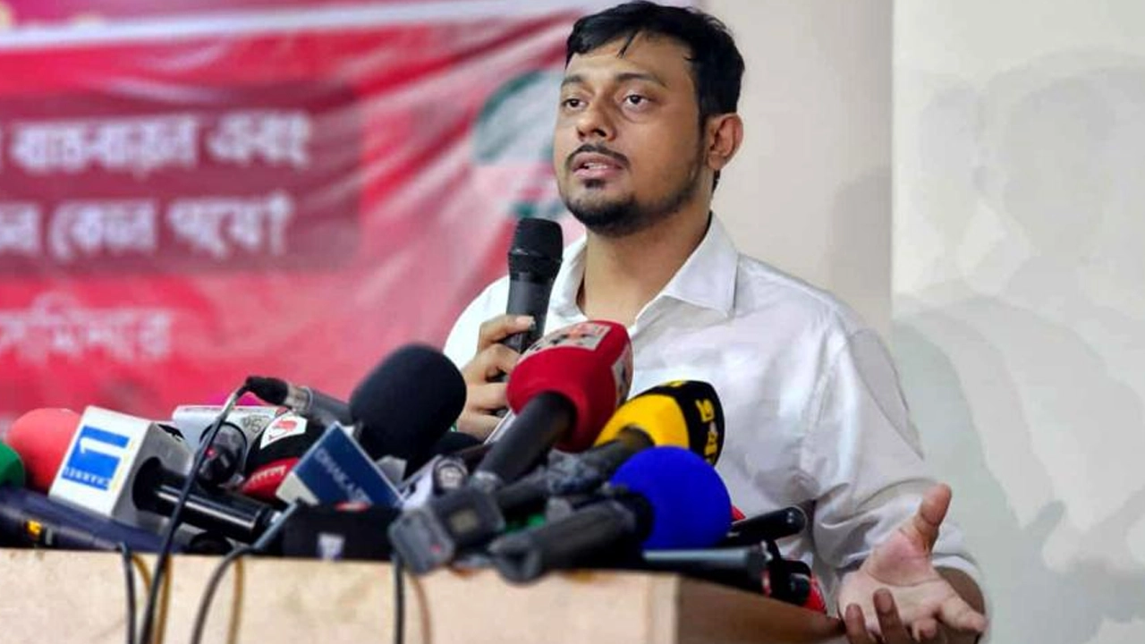 আমরা জুলাই ব্যবসায়ী, চাঁদাবাজির ব্যবসায়ী নই: নাসীরুদ্দীন পাটওয়ারী