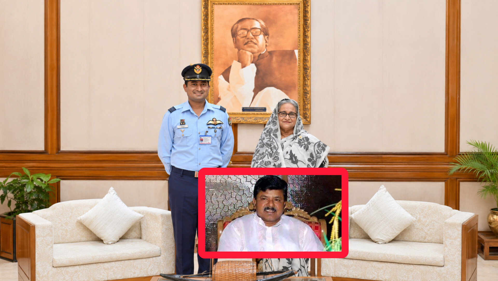 ইলিয়াস আলী গুম-হত্যা মামলায় অভিযুক্ত বিমান বাহিনীর উইং কমান্ডার সাইফুর রহমান হেফাজতে