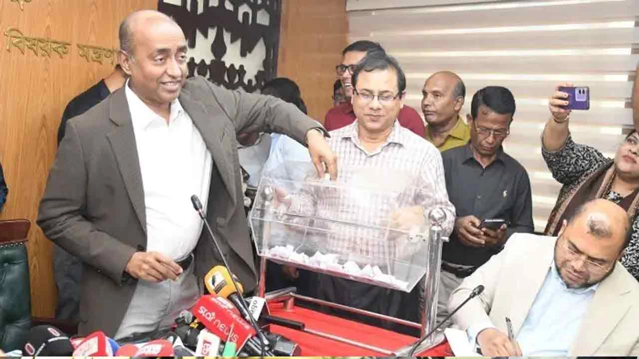 Transfer by lottery: List of 18 Dhaka sub-registrars published