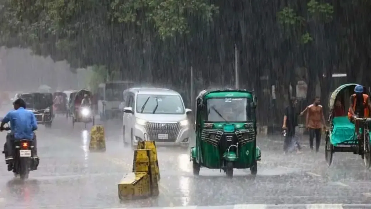 Rain likely in various parts of country over next four days; heavy showers possible in places