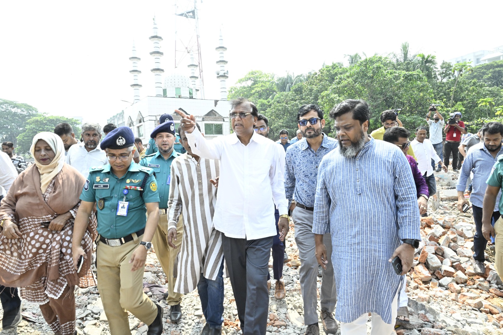 উচ্ছেদকৃত মাদকের আড্ডার জায়গায় এক মাসে হবে খেলার মাঠ: ডিএসসিসি প্রশাসক