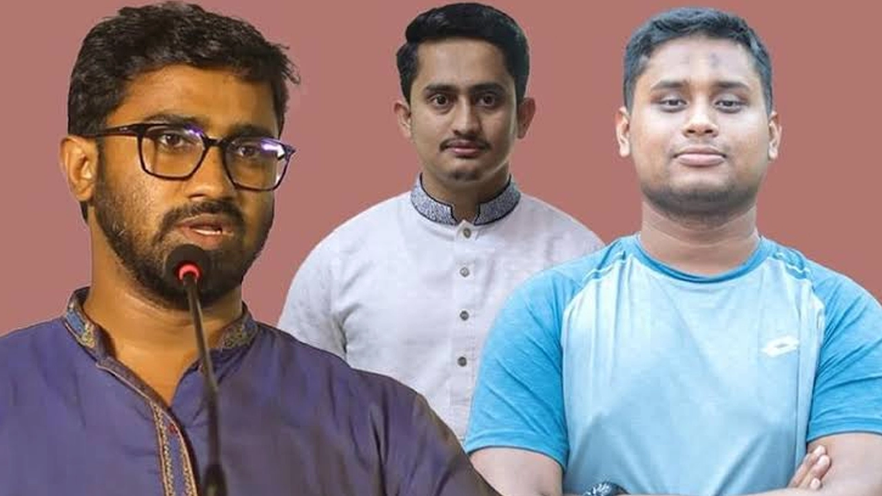 সারজিসকে বহিষ্কার ও হাসনাতকে শোকজ করেছিলেন নাহিদ: রাশেদ খাঁন
